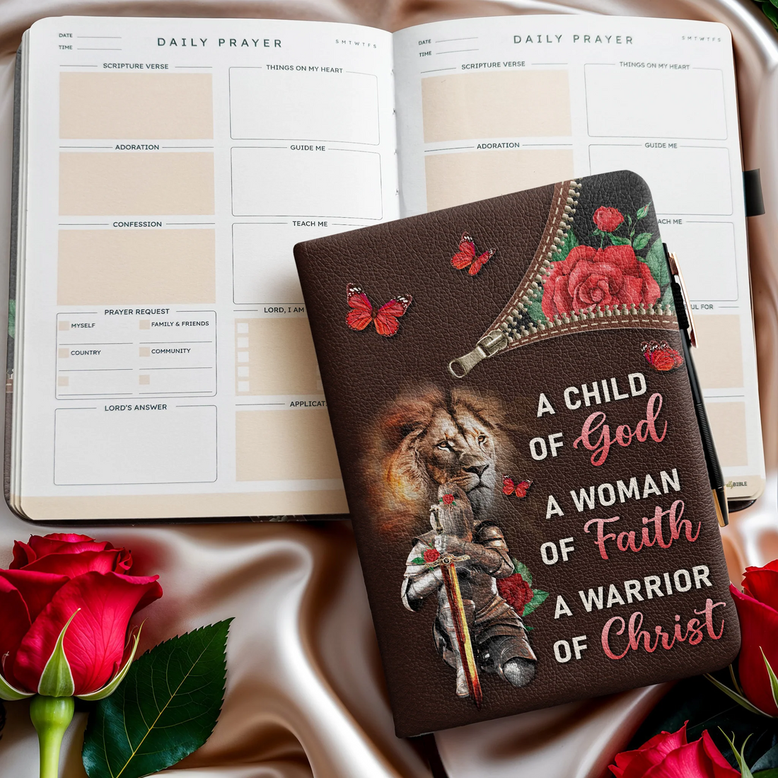 "Hadarah" Leather Prayer Journal