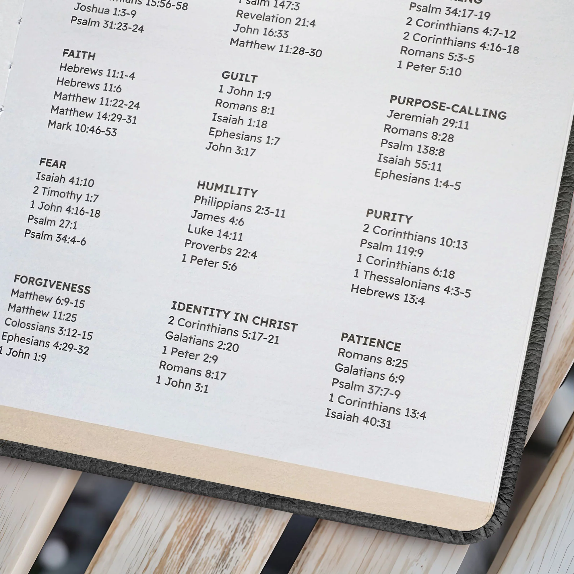 "Ezrah" - Proverbs 16:9 Leather Prayer Journal