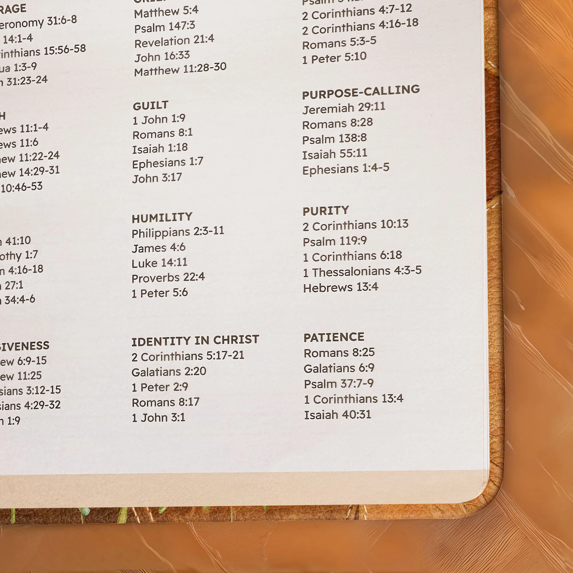 "Neshama" - Psalm 116:2 Leather Prayer Journal