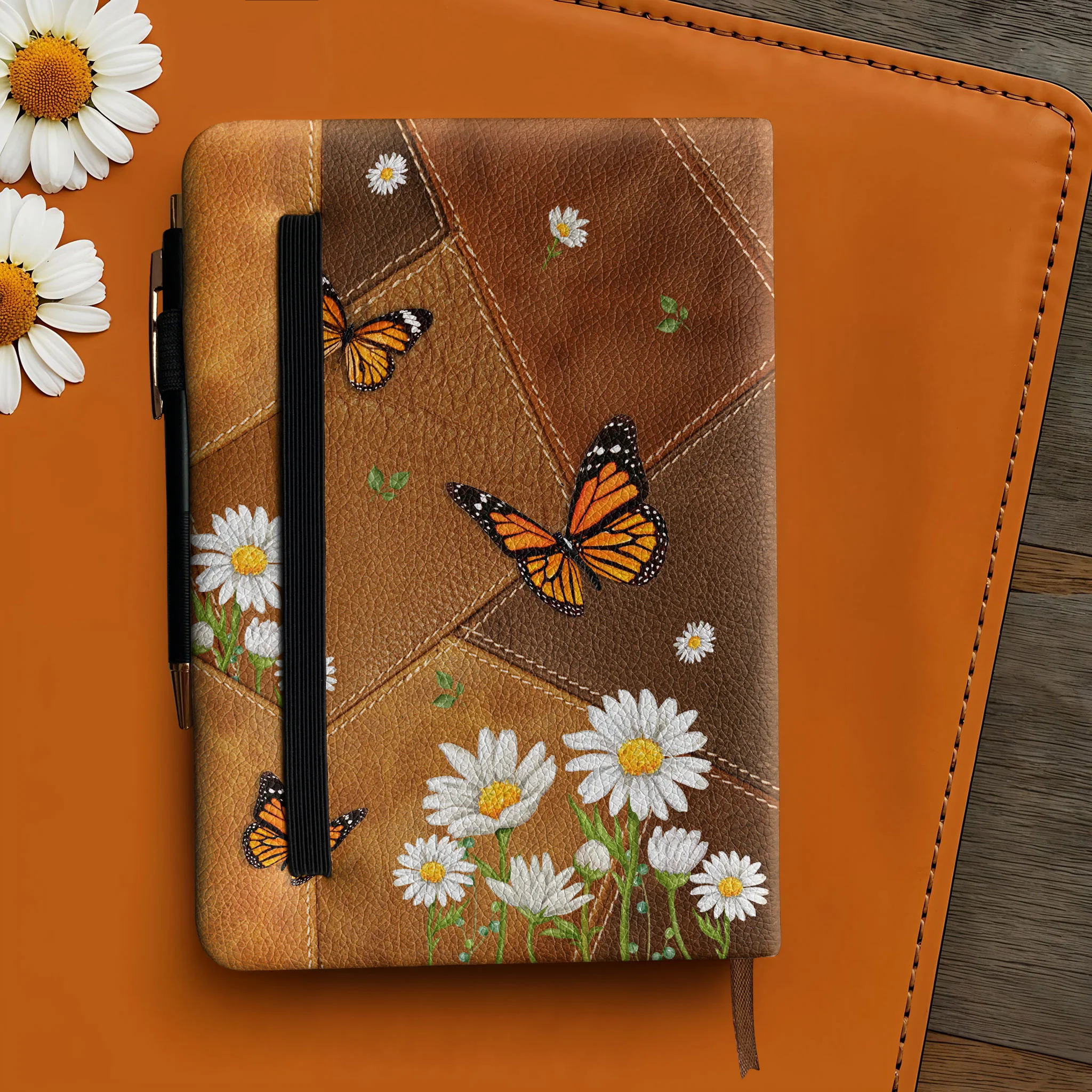 "Neshama" - Psalm 116:2 Leather Prayer Journal