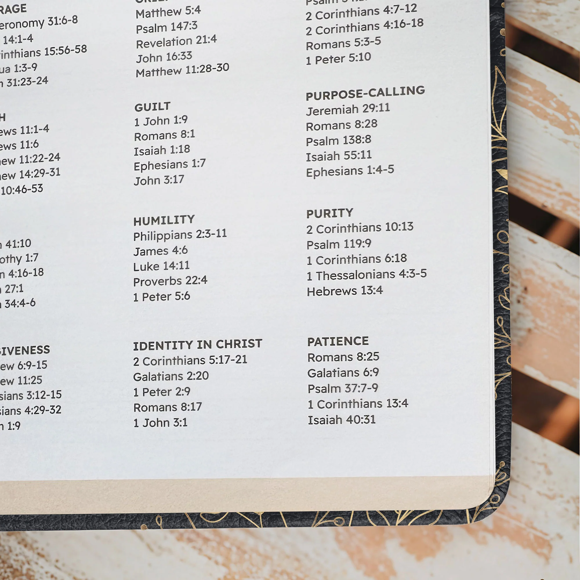 "Rapha" - Isaiah 53:5 Leather Prayer Journal