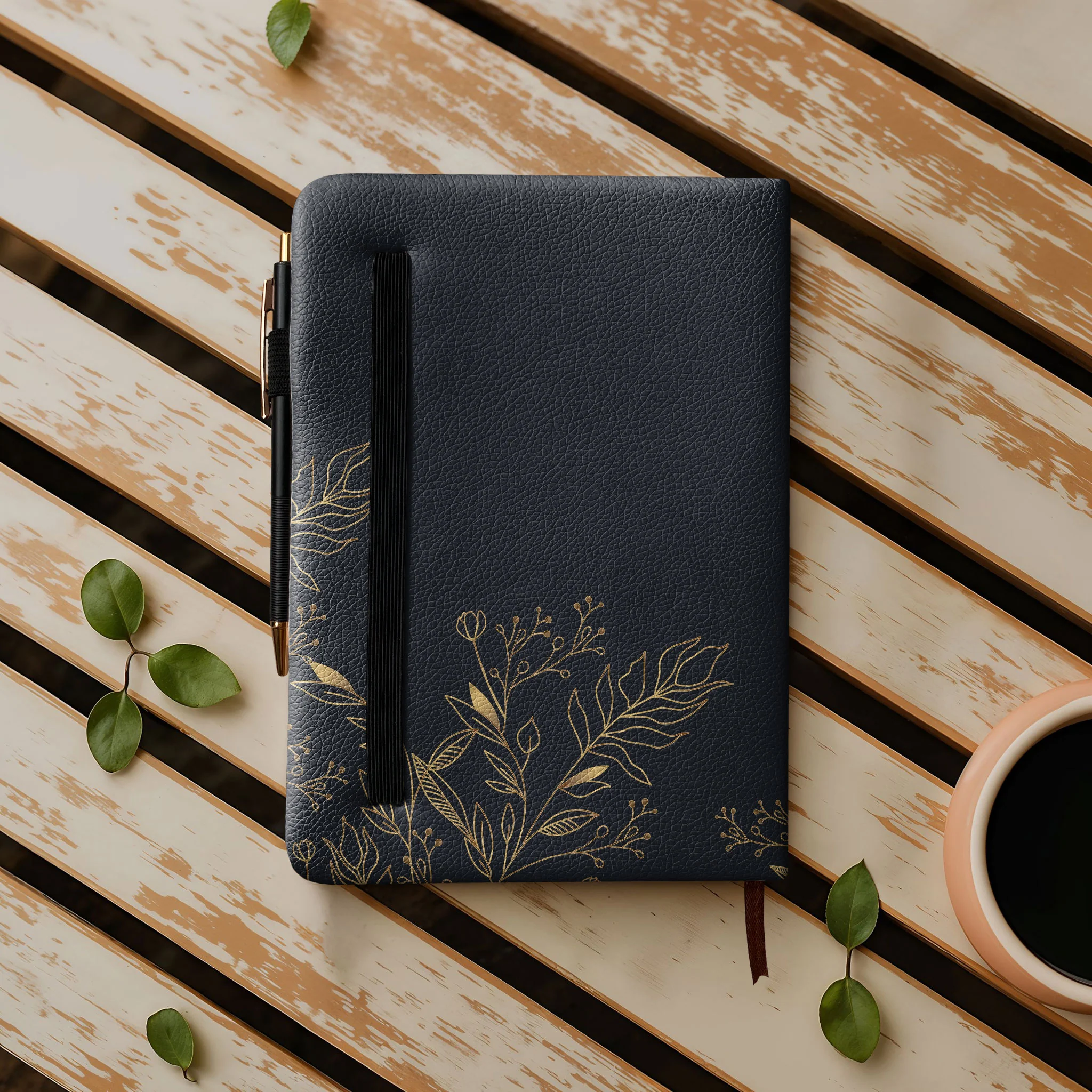 "Rapha" - Isaiah 53:5 Leather Prayer Journal