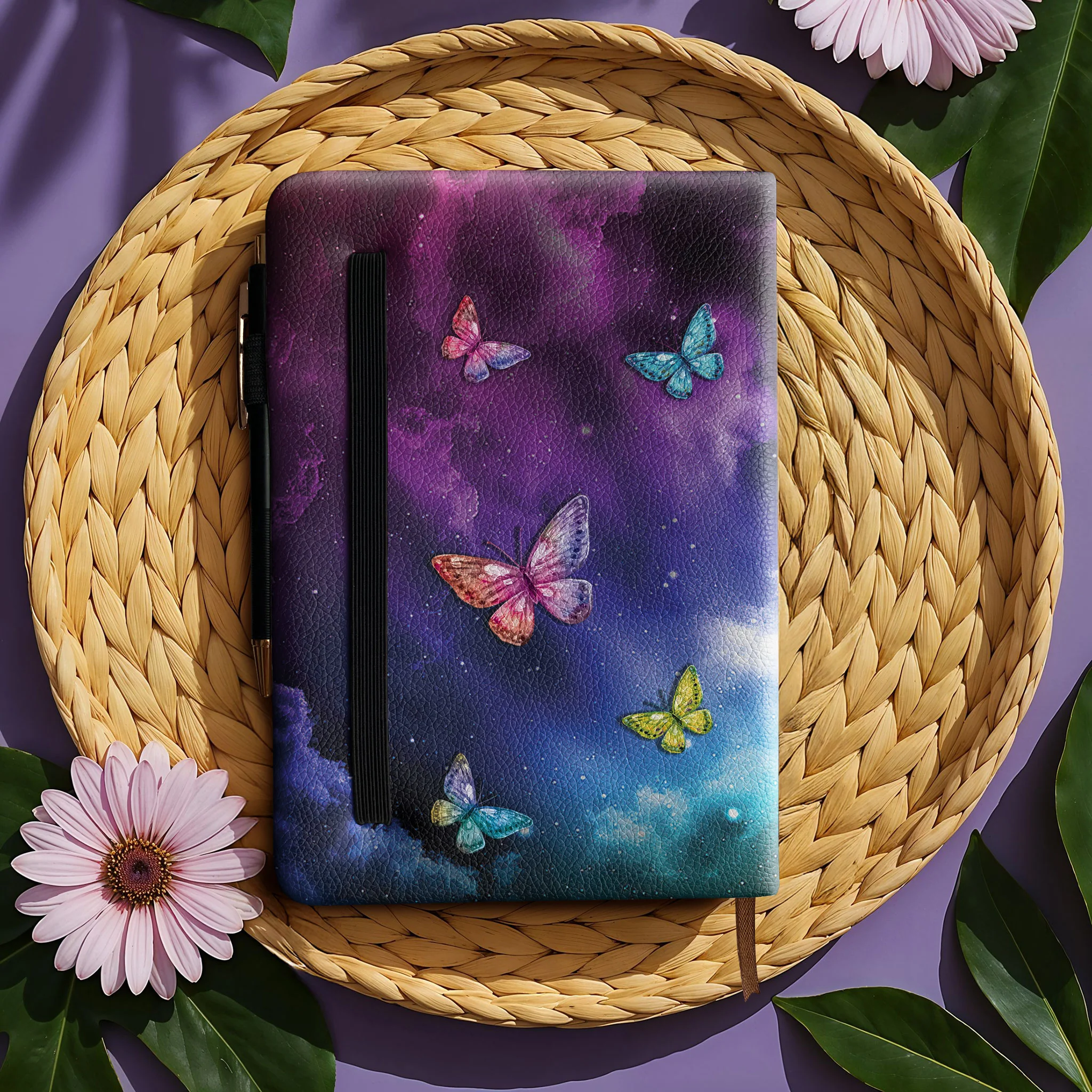 "Koach" - Philippians 4:13 Leather Prayer Journal