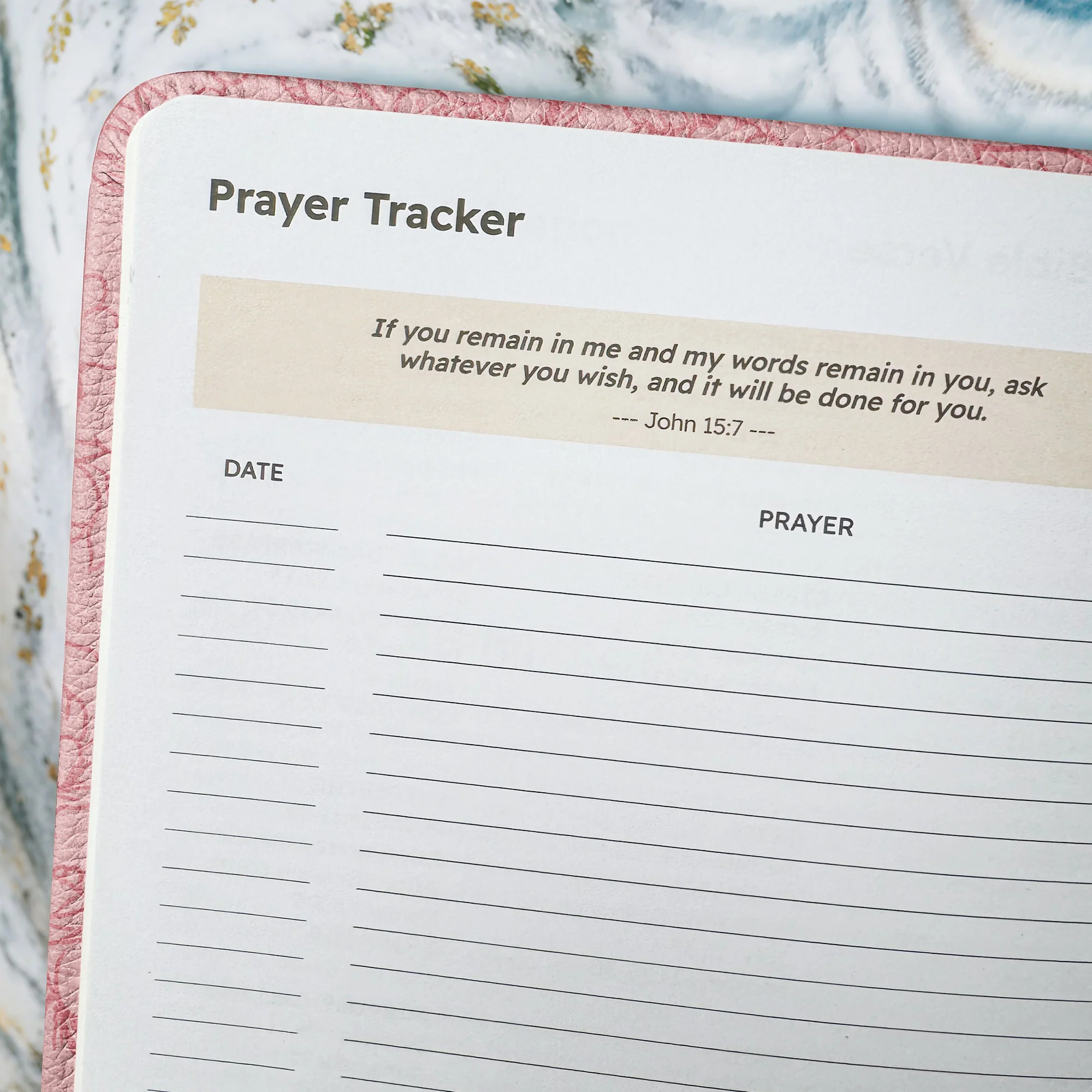 Lev Tikvah - Proverbs 35 Leather Prayer Journal